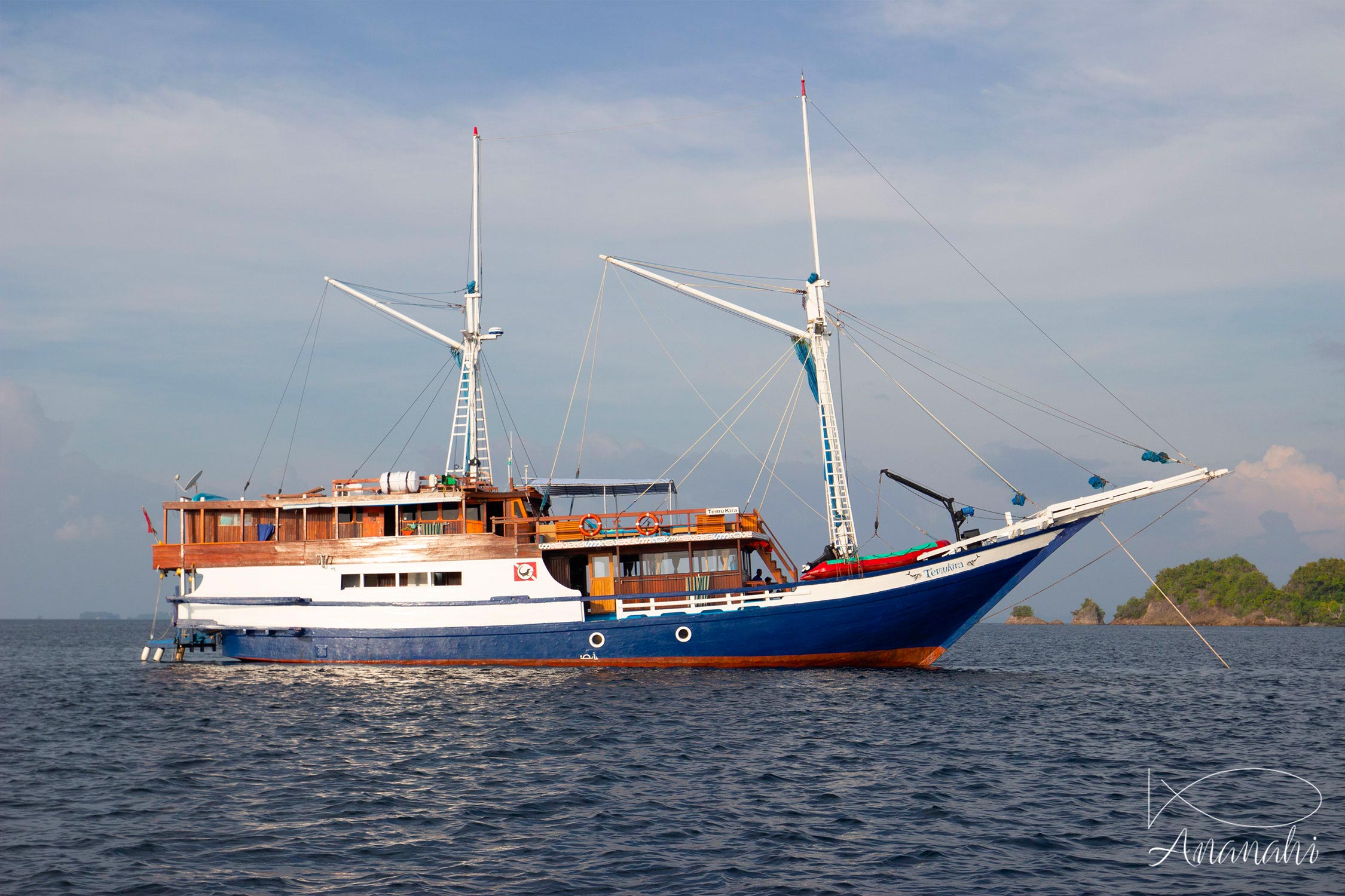 Bateau de croisière Temukira de Raja Ampat